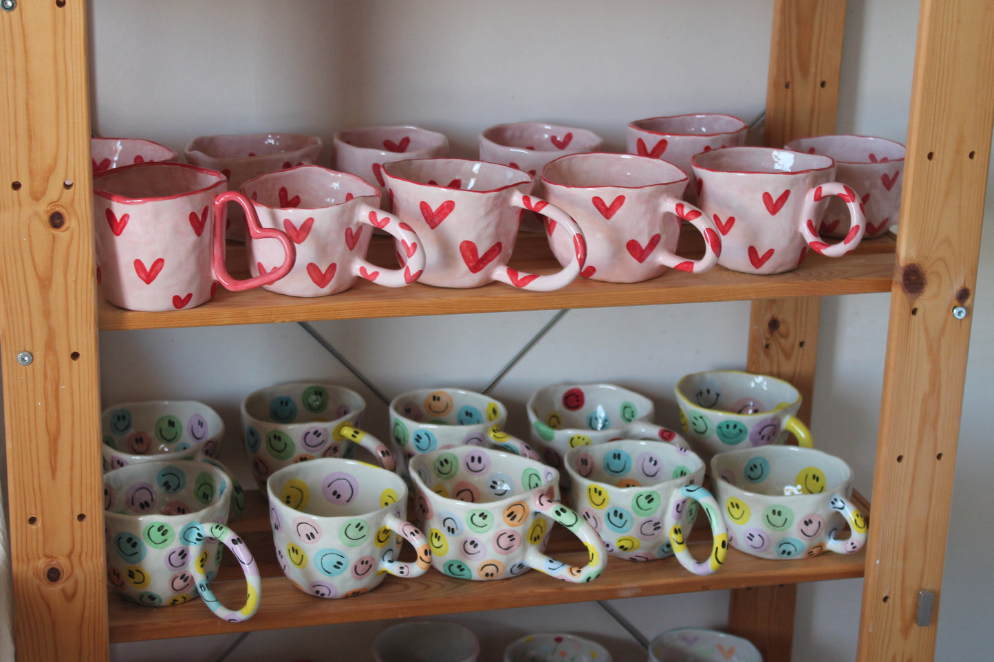 Pink Heart Mug