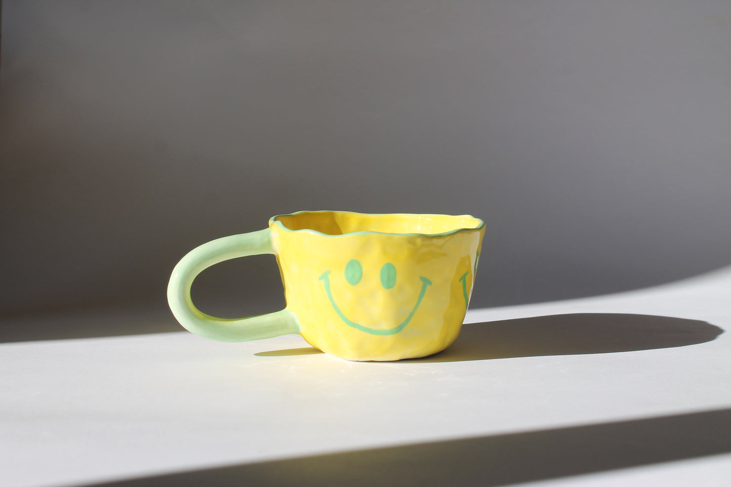 Smiley Green Mug