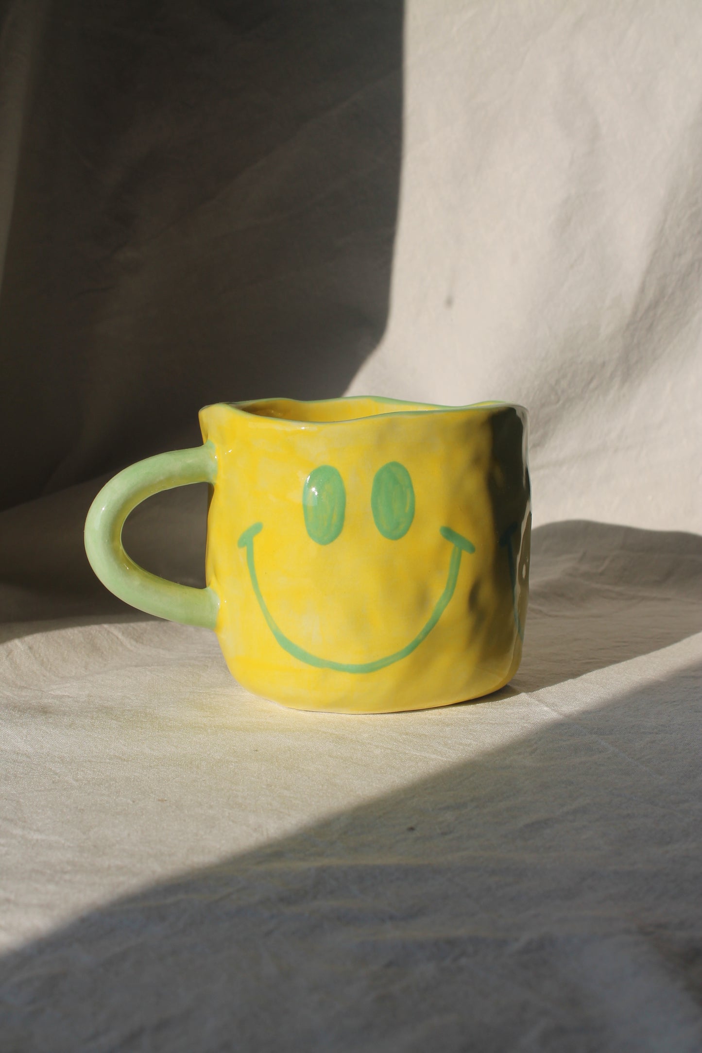 Smiley Green Mug