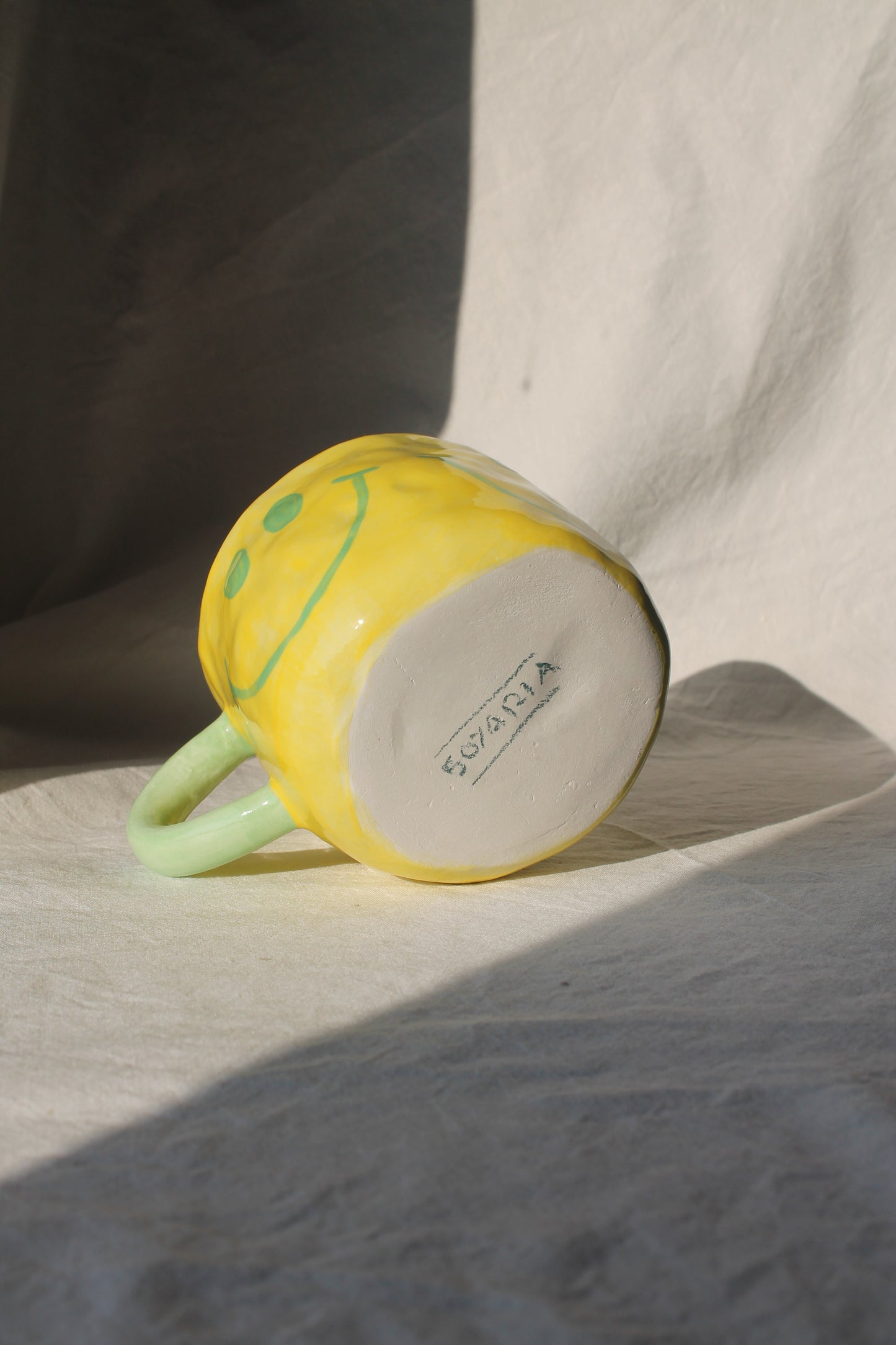 Smiley Green Mug
