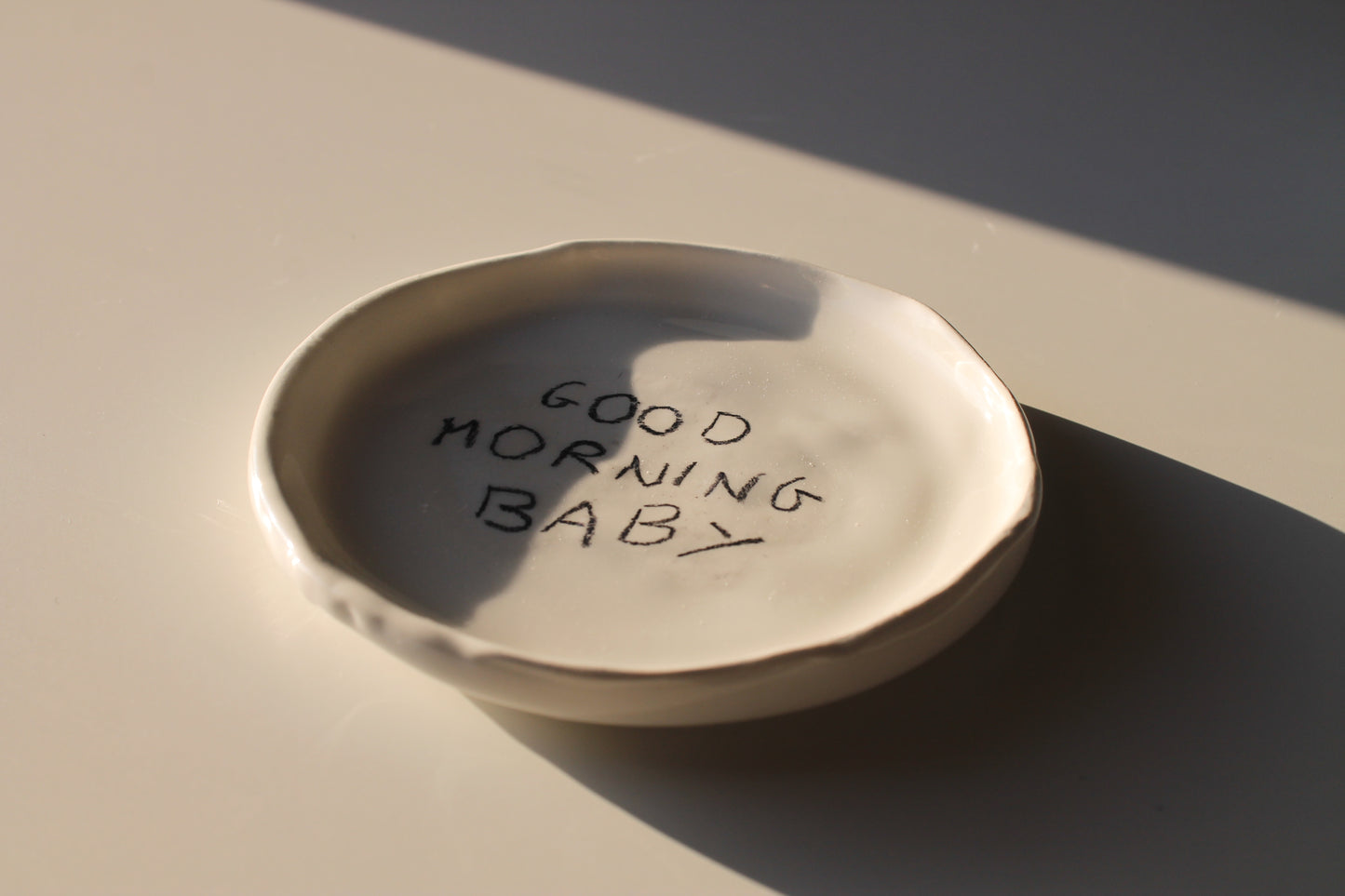 Custom cup + plate