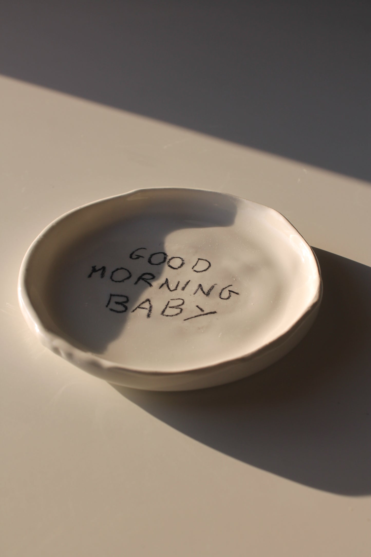 Custom cup + plate