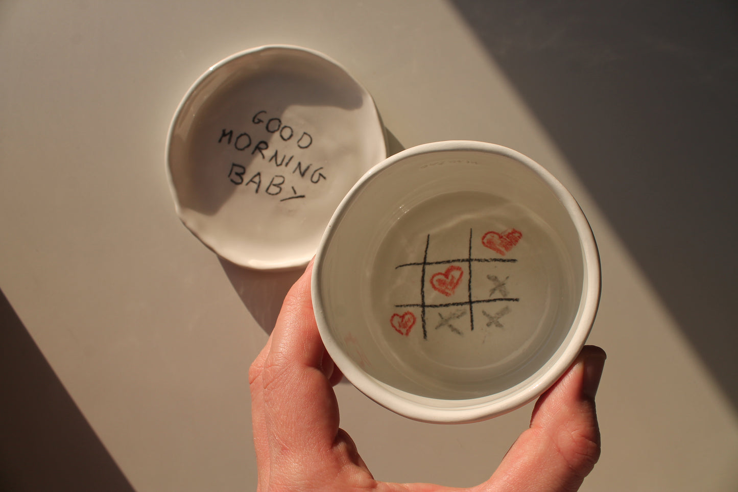 Custom cup + plate