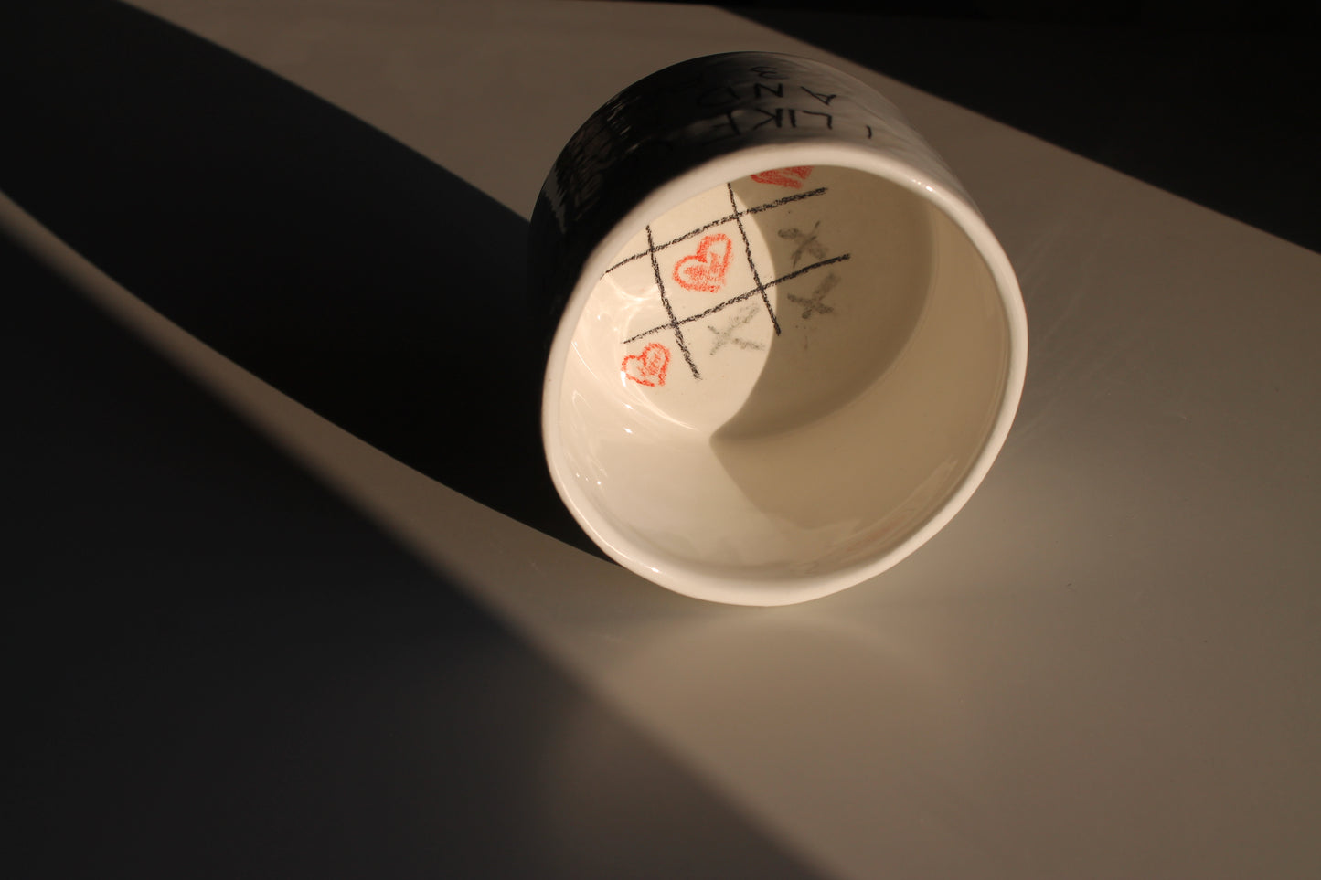 Custom cup + plate