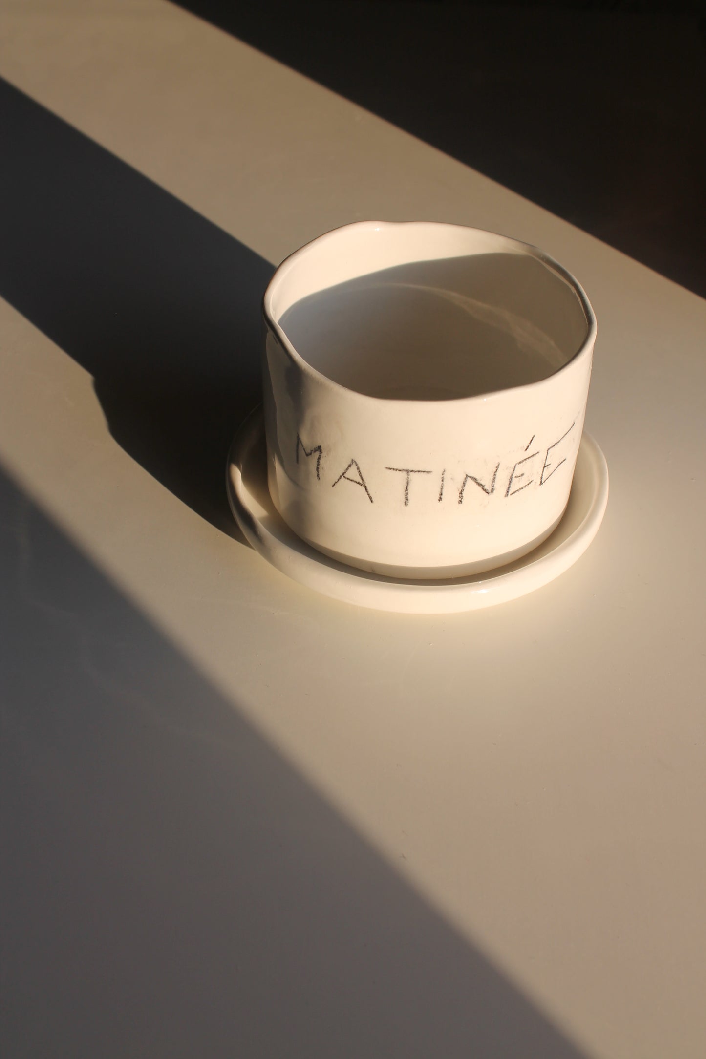 Custom cup + plate