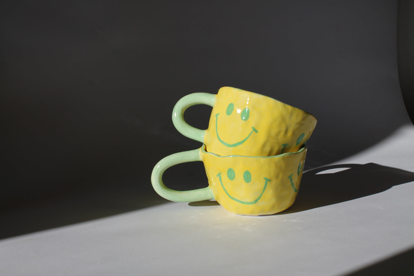 Smiley Green Mug
