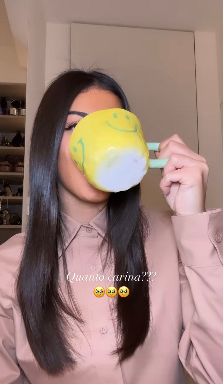 Smiley Green Mug