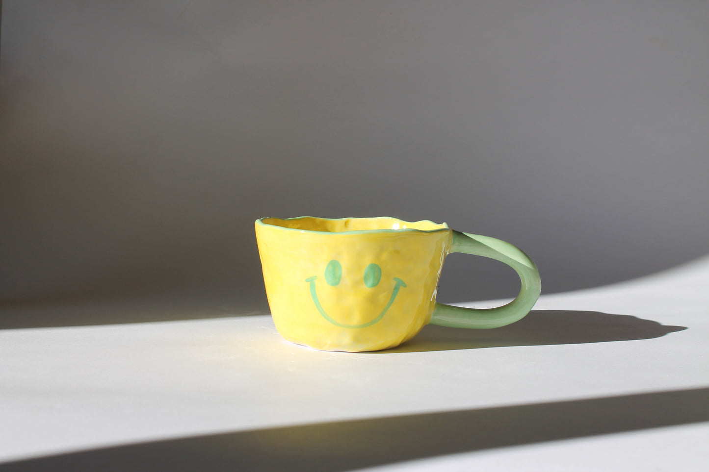 Smiley Green Mug