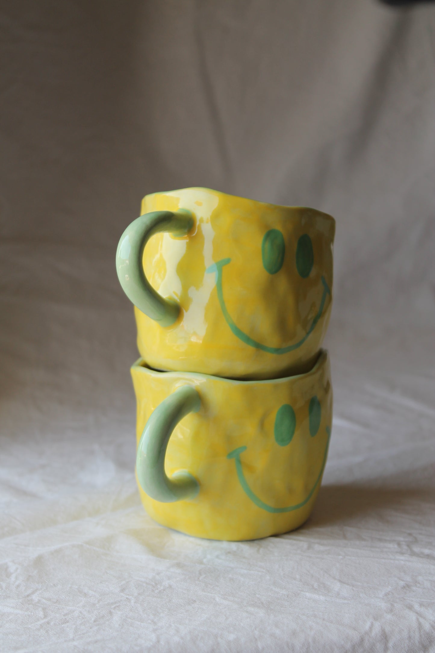 Smiley Green Mug