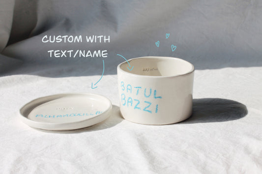 Custom cup + plate