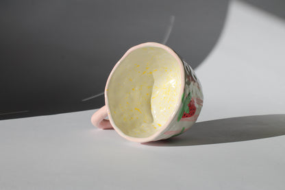 Strawberries ceramic